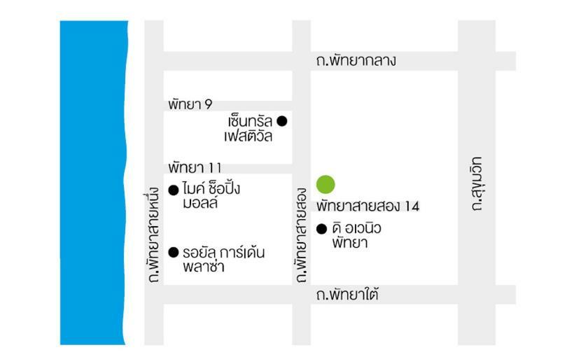 Apartamento The Base Deluxe Pattaya Exterior foto