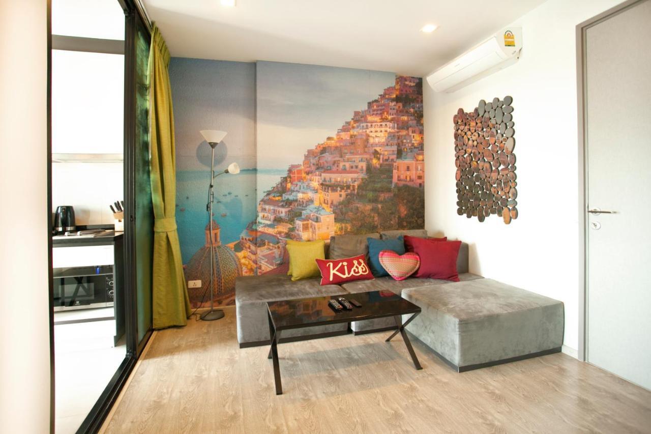 Apartamento The Base Deluxe Pattaya Exterior foto